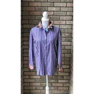 Chaps . Cute button down blouse by Chaps